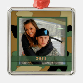 軍の写真の記念品のオーナメント メタルオーナメント