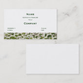 軍の名刺 名刺 (正面/裏面)