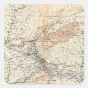軍の地図、重量シャーマン スクエアシール