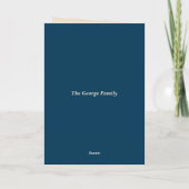 軍の家族 カード (裏面)