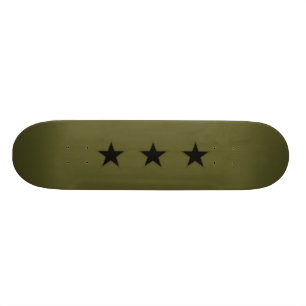 軍の星 スケートボード