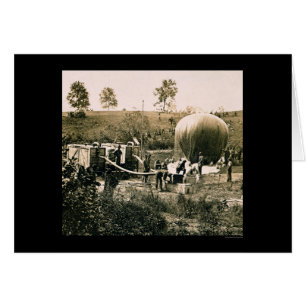 軍の気球の、Gainesの製造所準備、VA 1862年
