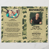 軍の疲労をテーマにした軍事追悼プログラム (正面)