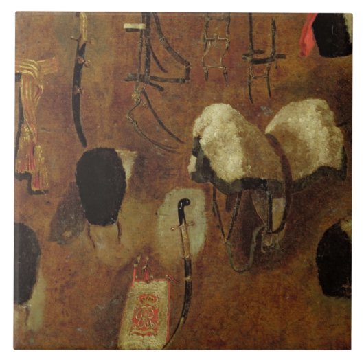 軍の着用の勉強: 「Thのための勉強 タイル (正面)