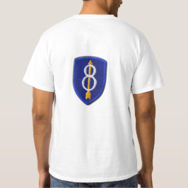 軍の第8ID歩兵師団フォートジャクソンヴェッツ Tシャツ