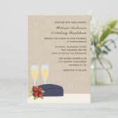 軍の結婚式招待状 招待状 (スタンド正面)