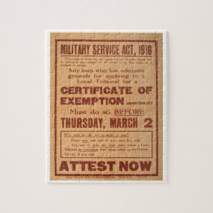 軍の行為、_Propagandaポスター ジグソーパズル