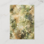 軍の衣類ライン 赤ちゃんのための本 エンクロージャーカード (裏面)