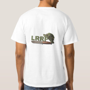 軍の軍隊海軍空軍海兵隊員のレーンジャーLRRP Tシャツ