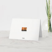 軍の退役軍人カードありがとう サンキューカード (裏面)