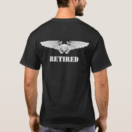 軍の退職したなTシャツ|海軍空軍 Tシャツ