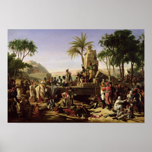 軍はナイル河の岸で止まった ポスター (正面)