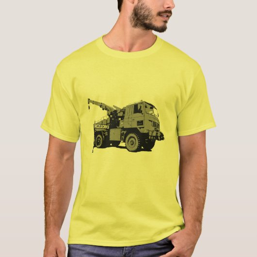 軍クレーン軍隊のTシャツ Tシャツ (正面)