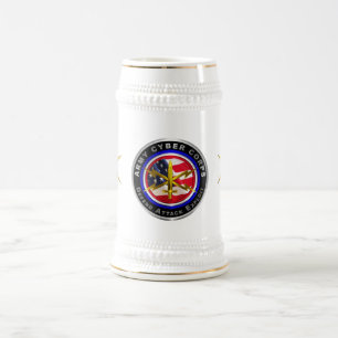 軍サイバー部隊退役軍人 ビールジョッキ