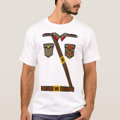 軍ロシアの人衣装USR共産主義社会主義者 Tシャツ (正面)