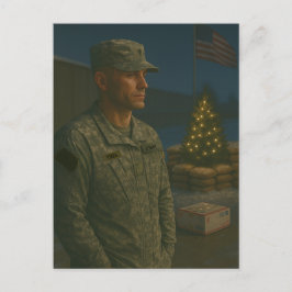 軍事クリスマスカード | あなたは思い出されている シーズンポストカード