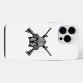 軍事力 iPhoneケース (裏面横)
