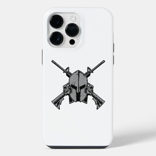 軍事力 iPhoneケース (裏面)