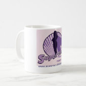 軍事大国のすごいお母さん コーヒーマグカップ (正面左)