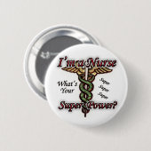 軍事大国のナース 缶バッジ (正面&裏面)