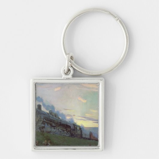 軍事大国の蒸気機関1935年 キーホルダー (正面)