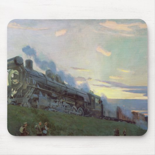 軍事大国の蒸気機関1935年 マウスパッド (正面)