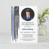 軍事旗、アメリカ空軍退職パーティー 招待状 (スタンド正面)