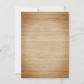 軍事 別離パーティー 愛国アメリカ国旗 招待状 (裏面)