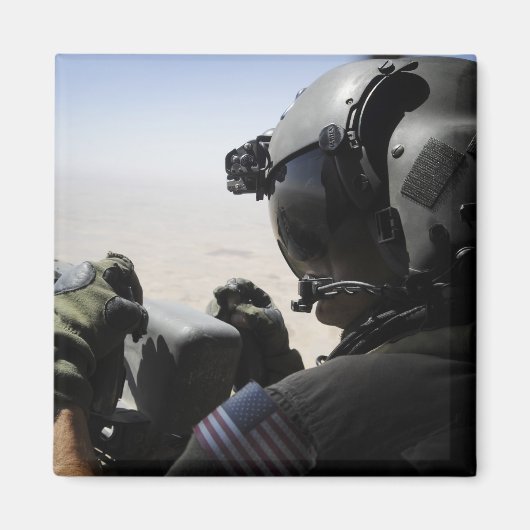 軍人が警備をする マグネット (正面)