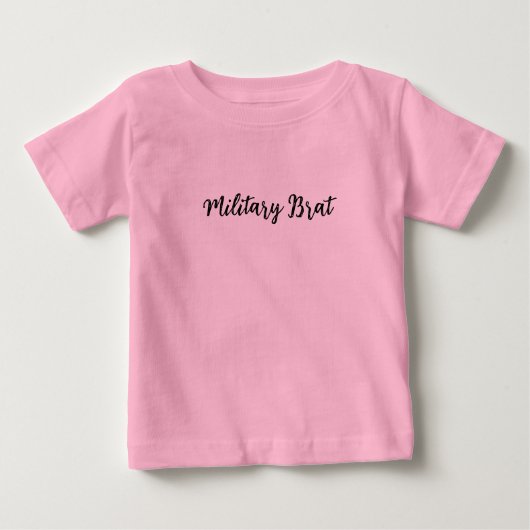 軍人の子 ベビーTシャツ (正面)