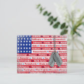 軍人の誕生日 ポストカード (スタンド正面)