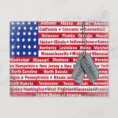 軍人の誕生日 ポストカード (正面)