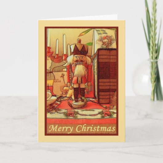 軍人へのメリークリスマスの戦わない兵隊 シーズンカード (正面)