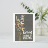 軍人ヴィンテージ・ポスターの書籍 ポストカード (スタンド正面)