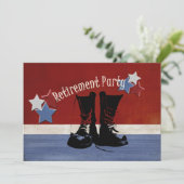 軍人引退パーティー 招待状 (スタンド正面)