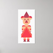 軍人 キャンバスプリント (正面)