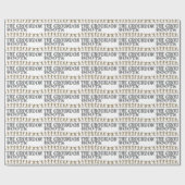 軍人-地面のブーツ ラッピングペーパー (フラット)