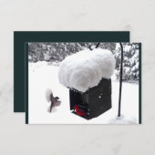 軍人, 郵便配達員, UPS, FedEx, クリップカード 招待状 (正面/裏面)