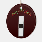 軍令担当官1クリスマスオーナメント セラミックオーナメント (左)