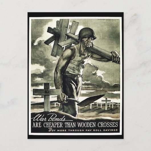 軍債 ポストカード (正面)