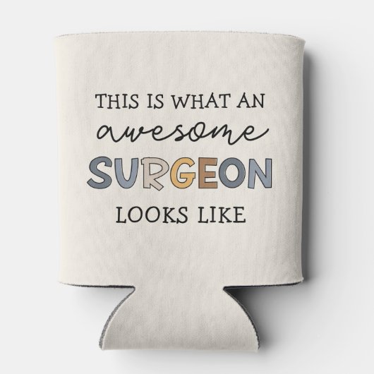 軍医おもしろい素晴らし医 缶クーラー (裏面)