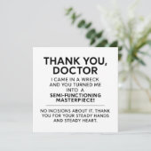 軍医に感謝 カード (スタンド正面)