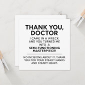 軍医に感謝 カード (正面/裏面インサイチュ)