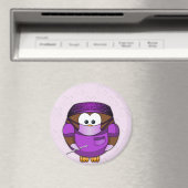 軍医のフクロウの女 マグネット (インサイチュ (食洗機))