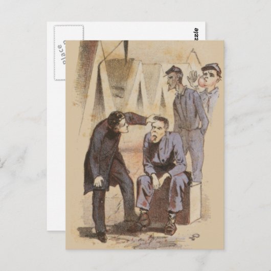 軍医の南北戦争の生活 ポストカード (正面/裏面)