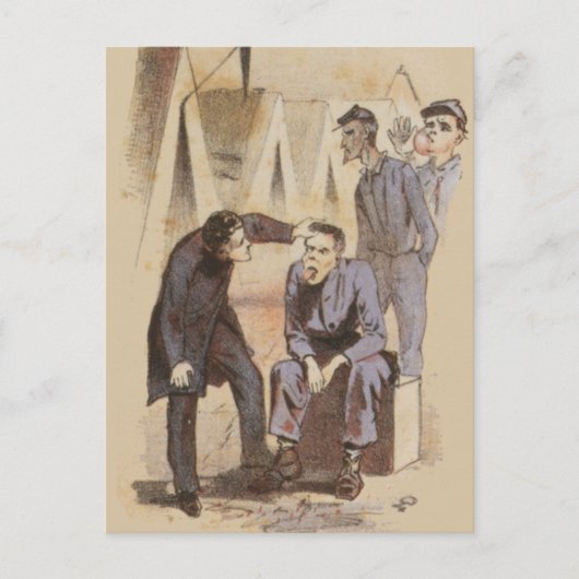 軍医の南北戦争の生活 ポストカード (正面)