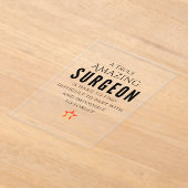 軍医エレガント鑑賞用アクリル招待状 アクリル招待状 (レイダウン)