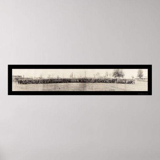 軍医軍キャンプグリーンリーフ写真1918 ポスター (正面)