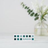 軍医(モダン正方形) スキニー名刺 (スタンド正面)