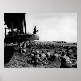 軍司令部が説教を飛行機 ポスター